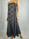 $129 New Sequin Hearts Women's Black Maxi Dress Cocktail Strapless Netty Size 7 - evorr.com