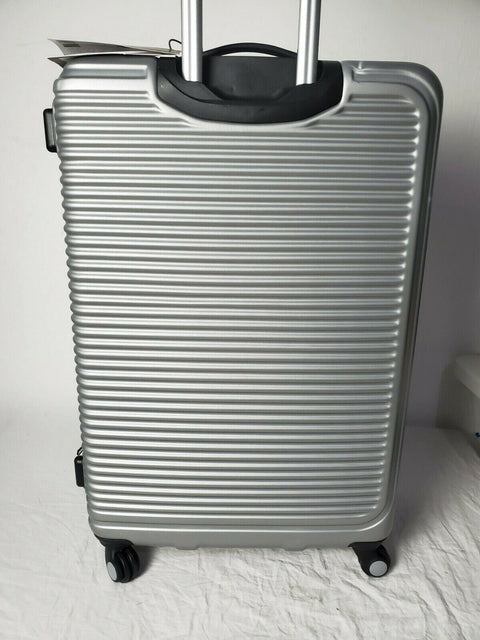 $380 Travel Select Savannah 28" HardCase Spinner Luggage Suitcase Silver Upright