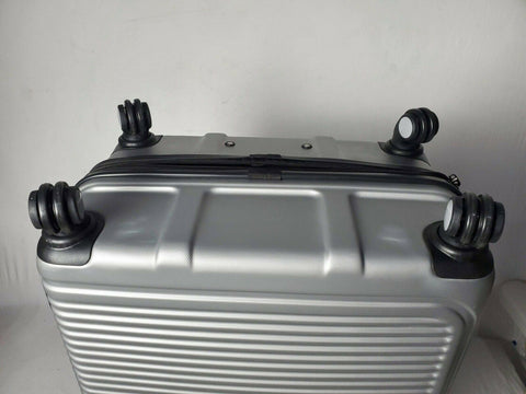 $380 Travel Select Savannah 28" HardCase Spinner Luggage Suitcase Silver Upright