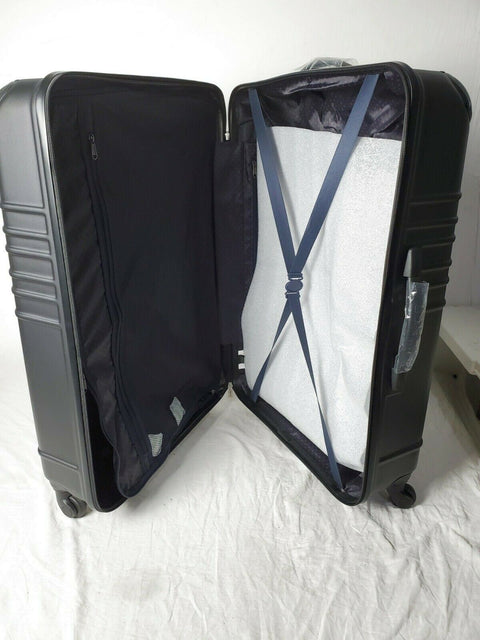 $480 New Ben Sherman Ripon 28" Hard Case Spinner Luggage Suitcase Black