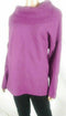 New STYLE&CO Women Long Sleeve Violet Purple Cowl Neck Pullover Sweater Plus 2X