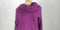 New STYLE&CO Women Long Sleeve Violet Purple Cowl Neck Pullover Sweater Plus 2X