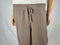 New KAREN SCOTT Women's Brown Knit Skimmer Shorts Drawstring Knee Length Size XL - evorr.com