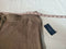 New KAREN SCOTT Women's Brown Knit Skimmer Shorts Drawstring Knee Length Size XL - evorr.com