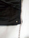 New KAREN SCOTT Women's Black Comfort Capri Cropped Pants Button Hem Size 6
