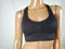 New Zone Pro Women's Sleeveless Black Comfy Exercise Sports Bra Size XL - evorr.com