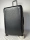 $325 Calvin Klein Driver 28" Expandable Suitcase Luggage Black Hard Case Spinner