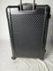 $325 Calvin Klein Driver 28" Expandable Suitcase Luggage Black Hard Case Spinner