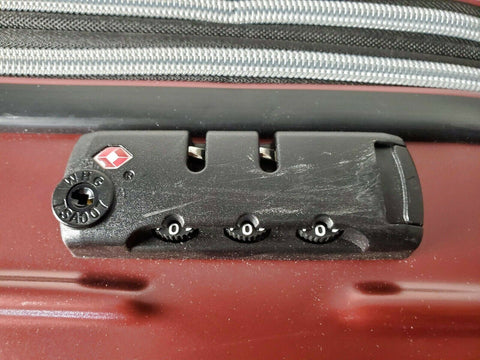 $200 Revo Rain 25" HardCase Expandable Spinner Wheel Suitcase Luggage TSA