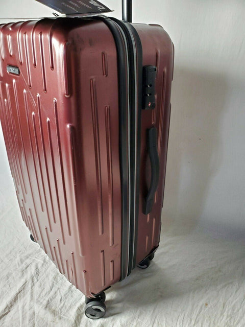 $200 Revo Rain 25" HardCase Expandable Spinner Wheel Suitcase Luggage TSA