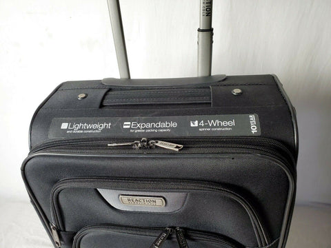 $280 New Kenneth Cole Reaction Going Places 20" Carry On Luggage Suitcase Soft
