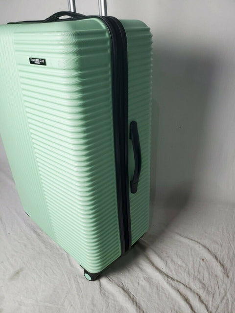 $340 Travelers Club Luggage Basette 28" Large Mint Hard Case Suitcase Check-In