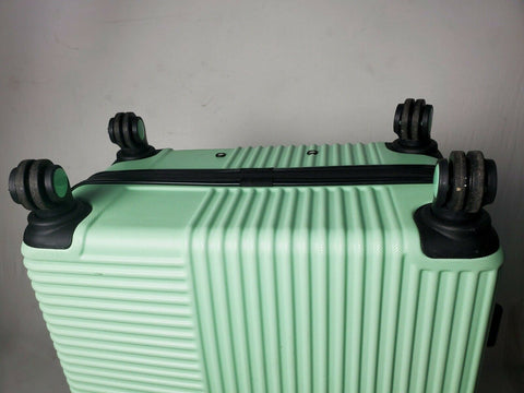 $340 Travelers Club Luggage Basette 28" Large Mint Hard Case Suitcase Check-In