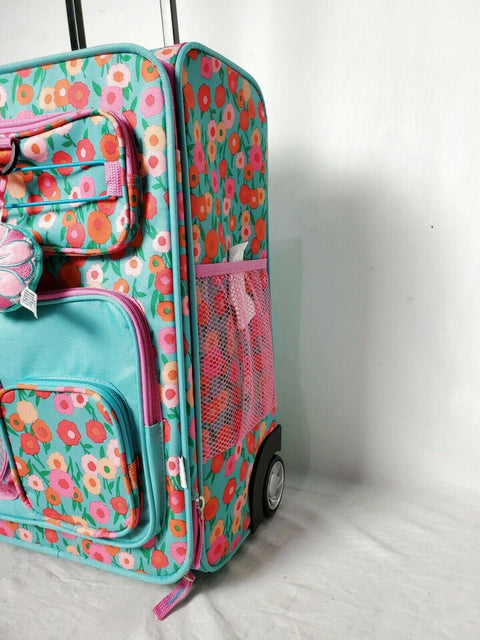 $160 Crckt Kids 2-Piece Printed Carry-On Suitcase Luggage & Backpack Set Pink