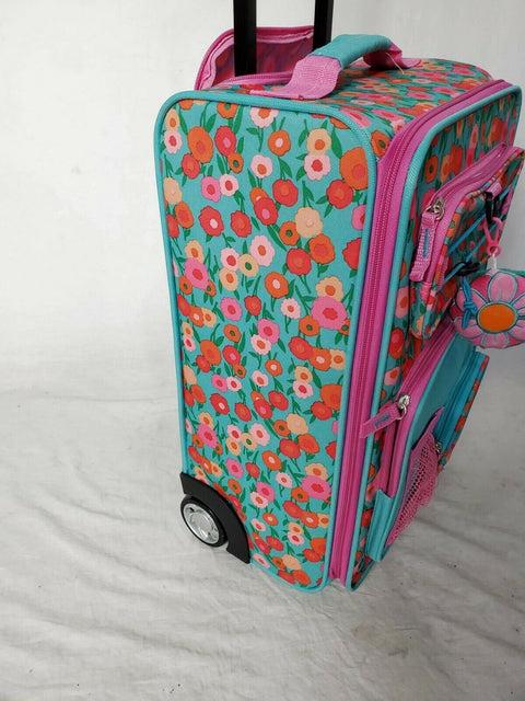 $160 Crckt Kids 2-Piece Printed Carry-On Suitcase Luggage & Backpack Set Pink