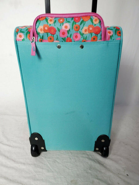 $160 Crckt Kids 2-Piece Printed Carry-On Suitcase Luggage & Backpack Set Pink
