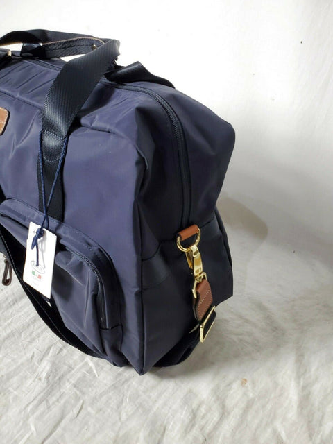 $480 New Bric's X-Bag 18" Boarding Duffle Carry On Bag Blue