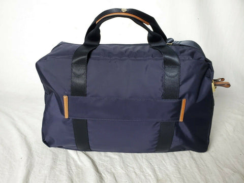 $480 New Bric's X-Bag 18" Boarding Duffle Carry On Bag Blue