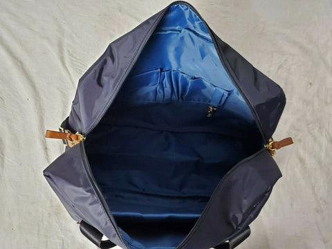$480 New Bric's X-Bag 18" Boarding Duffle Carry On Bag Blue