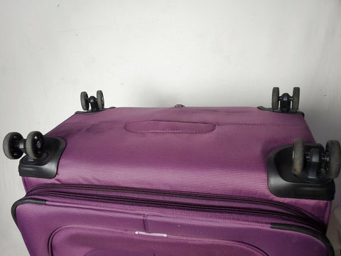 $360 New Travelpro Walkabout 4 29" Spinner Suitcase Luggage Purple Upright Soft