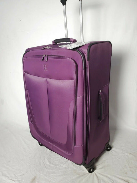 $360 New Travelpro Walkabout 4 29" Spinner Suitcase Luggage Purple Upright Soft