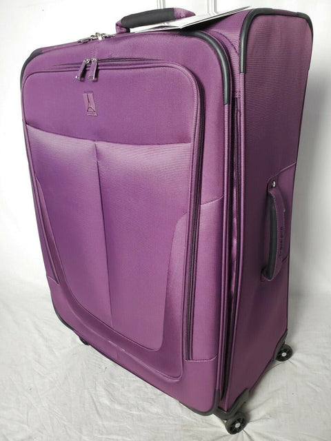 $360 New Travelpro Walkabout 4 29" Spinner Suitcase Luggage Purple Upright Soft