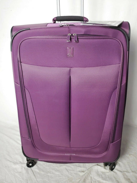 $360 New Travelpro Walkabout 4 29" Spinner Suitcase Luggage Purple Upright Soft