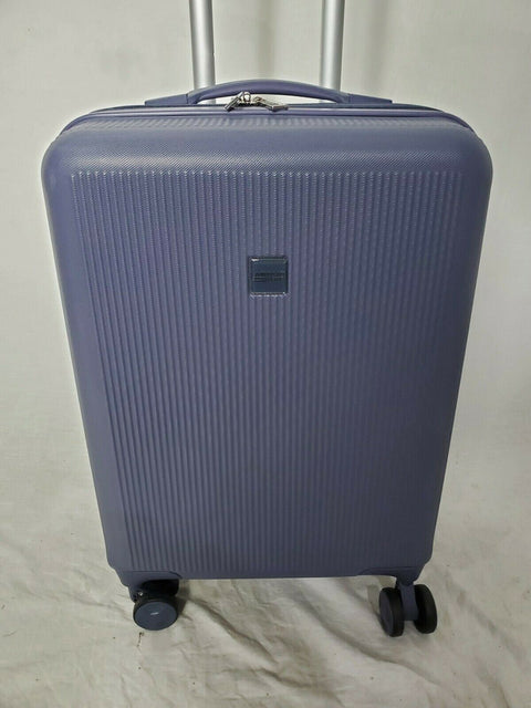 $240 New American Flyer 22" Carry On Hard case Luggage Suitcase Blue Kova