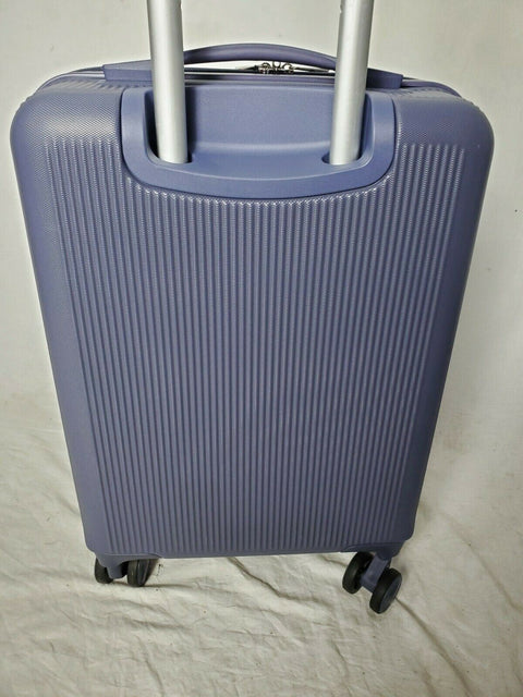$240 New American Flyer 22" Carry On Hard case Luggage Suitcase Blue Kova