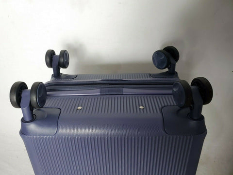 $240 New American Flyer 22" Carry On Hard case Luggage Suitcase Blue Kova