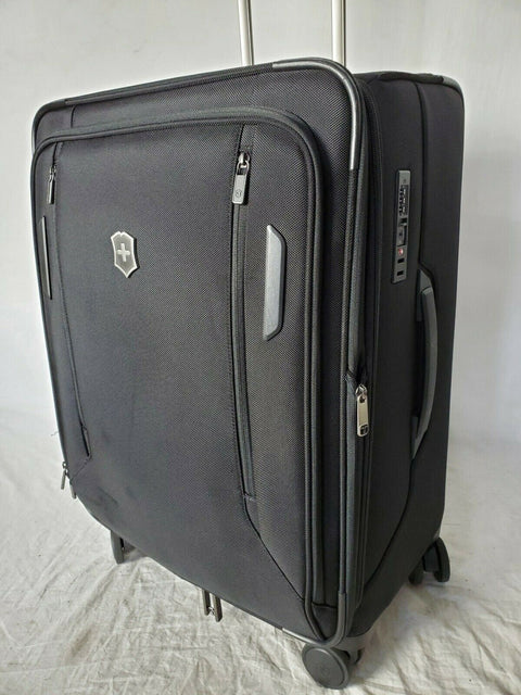 $900 Victorinox Swiss Army VX Avenue 25" Expandable Spinner Suitcase Luggage TSA - evorr.com