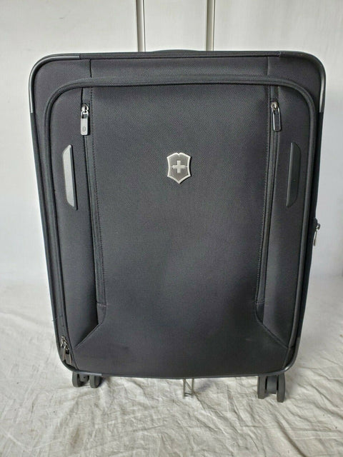$900 Victorinox Swiss Army VX Avenue 25" Expandable Spinner Suitcase Luggage TSA - evorr.com