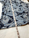 TOMMY HILFIGER Women Blue Paisley Ladder Trim Short Sleeve Blouse Top Plus 2X - evorr.com