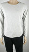 Calvin Klein Men's Crew-Neck Long-Sleeve Sleepwear Gray Logo Pullover T-Shirt XL