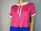 New TOMMY HILFIGER Sport Women Colorblock Hooded Knit Cropped Top Blouse Size M - evorr.com