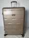 $380 London Fog Brentwood 28" Hard Case Spinner Suitcase Luggage Champagne Gold