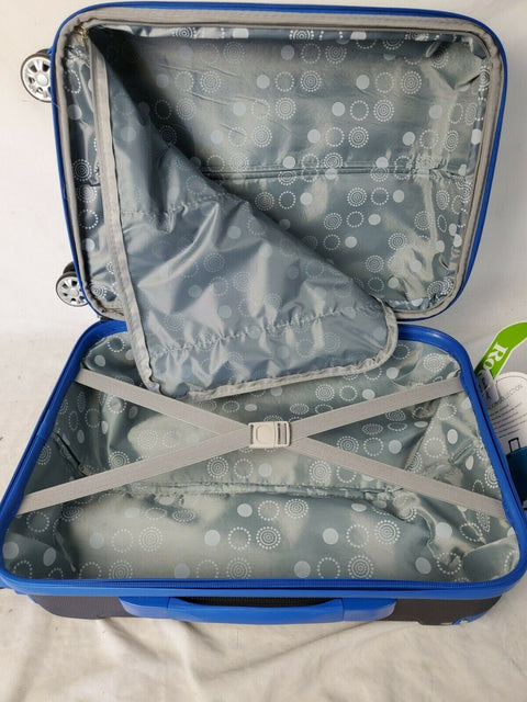 New Rockland Sonic ABS Hard Case Spinner Luggage Carry On Suitcase 20"