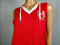 New TOMMY HILFIGER Women Red Sleeveless Hoodie Fitness Sweatshirt Top Size M - evorr.com