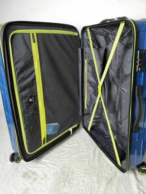 $240 New Revo Rain 29" Hard Expandable Spinner Suitcase Luggage TSA Lock Printed