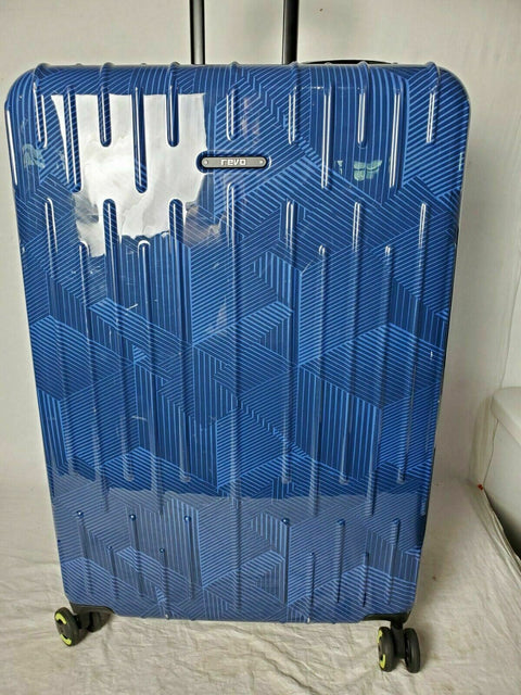 $240 New Revo Rain 29" Hard Expandable Spinner Suitcase Luggage TSA Lock Printed