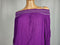 New INC CONCEPTS Women Purple Smocked Off the Shoulder Blouse Top Size XL - evorr.com