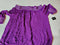 New INC CONCEPTS Women Purple Smocked Off the Shoulder Blouse Top Size XL - evorr.com