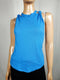 $108 New Free People Women's Sleeveless Blue Twisted Blouse Top Size S - evorr.com