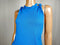 $108 New Free People Women's Sleeveless Blue Twisted Blouse Top Size S - evorr.com