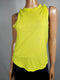 $108 New Free People Women's Sleeveless Neon Green Twisted Blouse Top Size S - evorr.com
