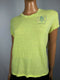 $108 New Free People Women's Sheer Lime Green Wipe Out Blouse Top Size XS