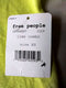 $108 New Free People Women's Sheer Lime Green Wipe Out Blouse Top Size XS
