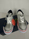 Polo Ralph Lauren Men's Sneakers Metallic THORTON III Silver Shoes Size 10.5 D - evorr.com