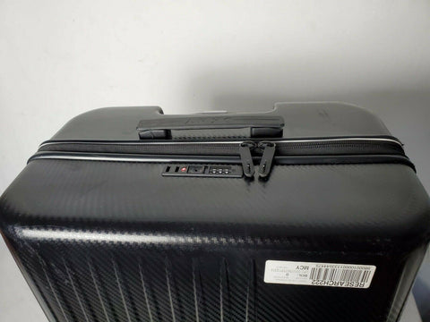 DKNY Blaze 28" Hard Shell Spinner Black Suitcase Luggage Upright