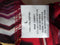 $98 New Free People Women's Short Sleeve Red Zig zag Blouse Top Size L - evorr.com